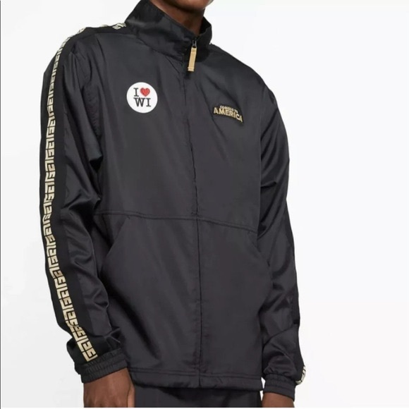 NWT Nike Giannis Coming to America Basketball Track Jacket Mens CQ6308-010 - Picture 6 of 12
